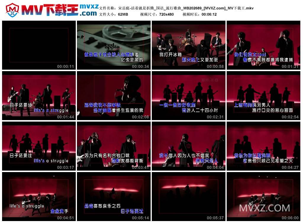 宋岳庭-活着就是折腾_国语_流行歌曲_MB202689